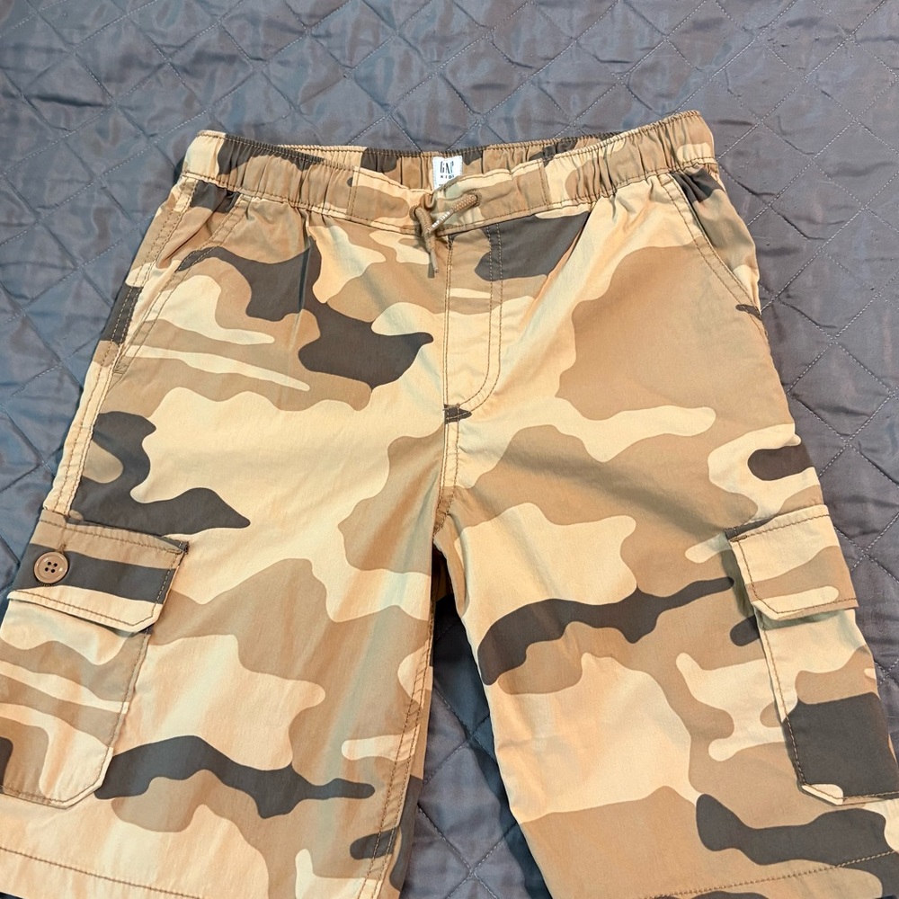 Camouflage Cargo Shorts